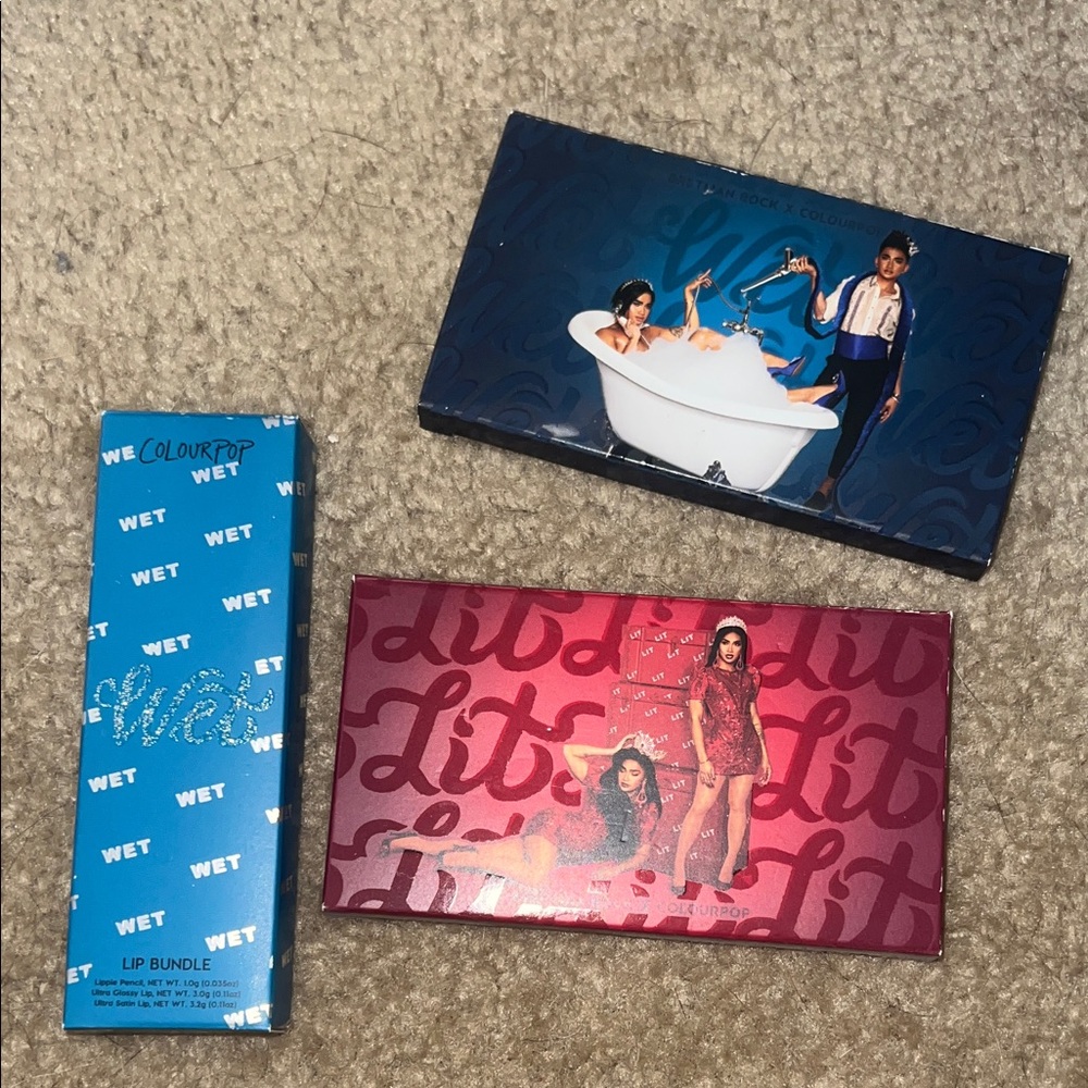 Bretman rock x colourpop set